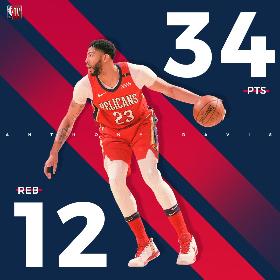 雄鹿翻盘篮网，浓眉哥刷新纪录