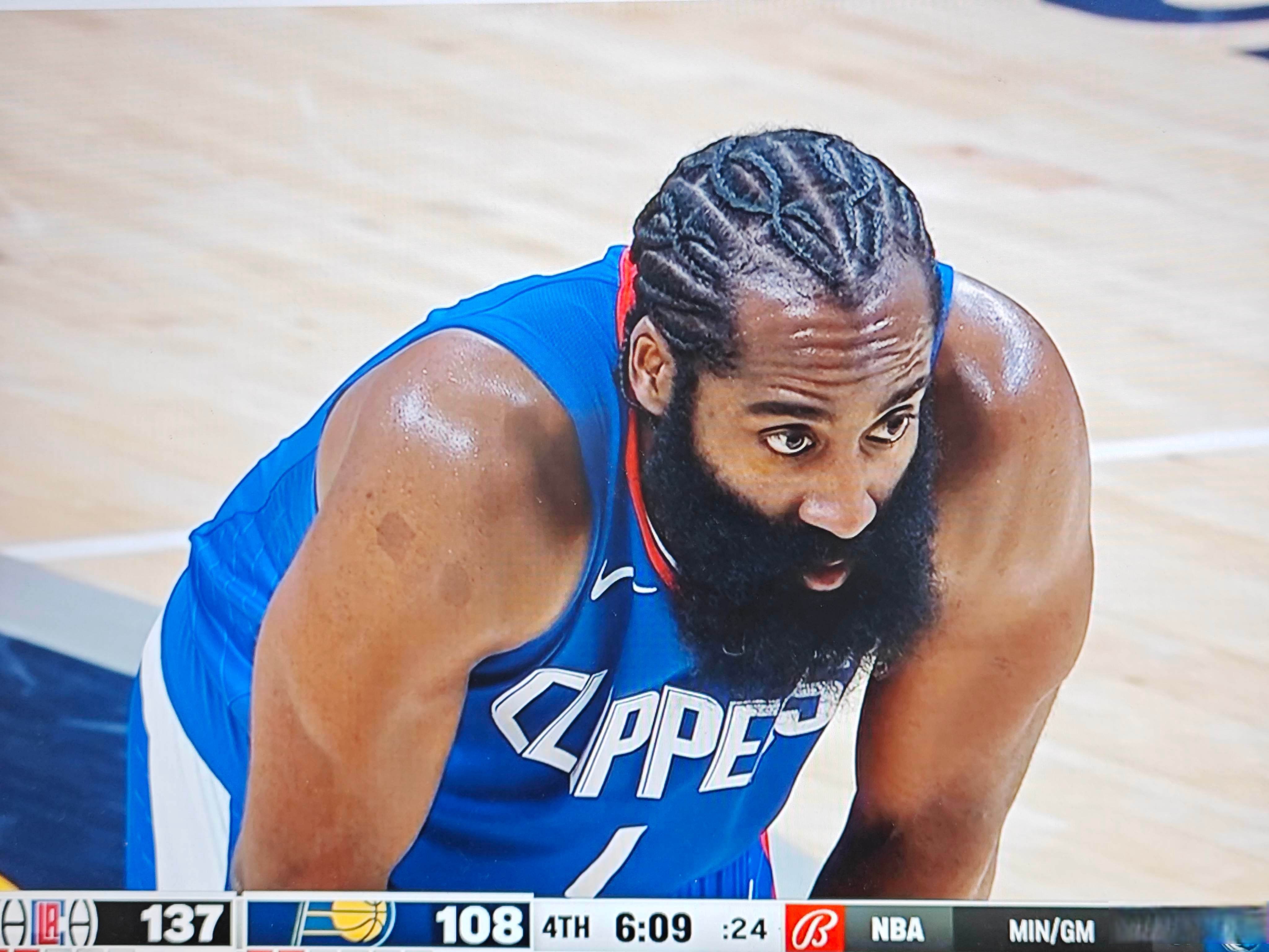 爵士爆冷篮网B队，哈登高光表现